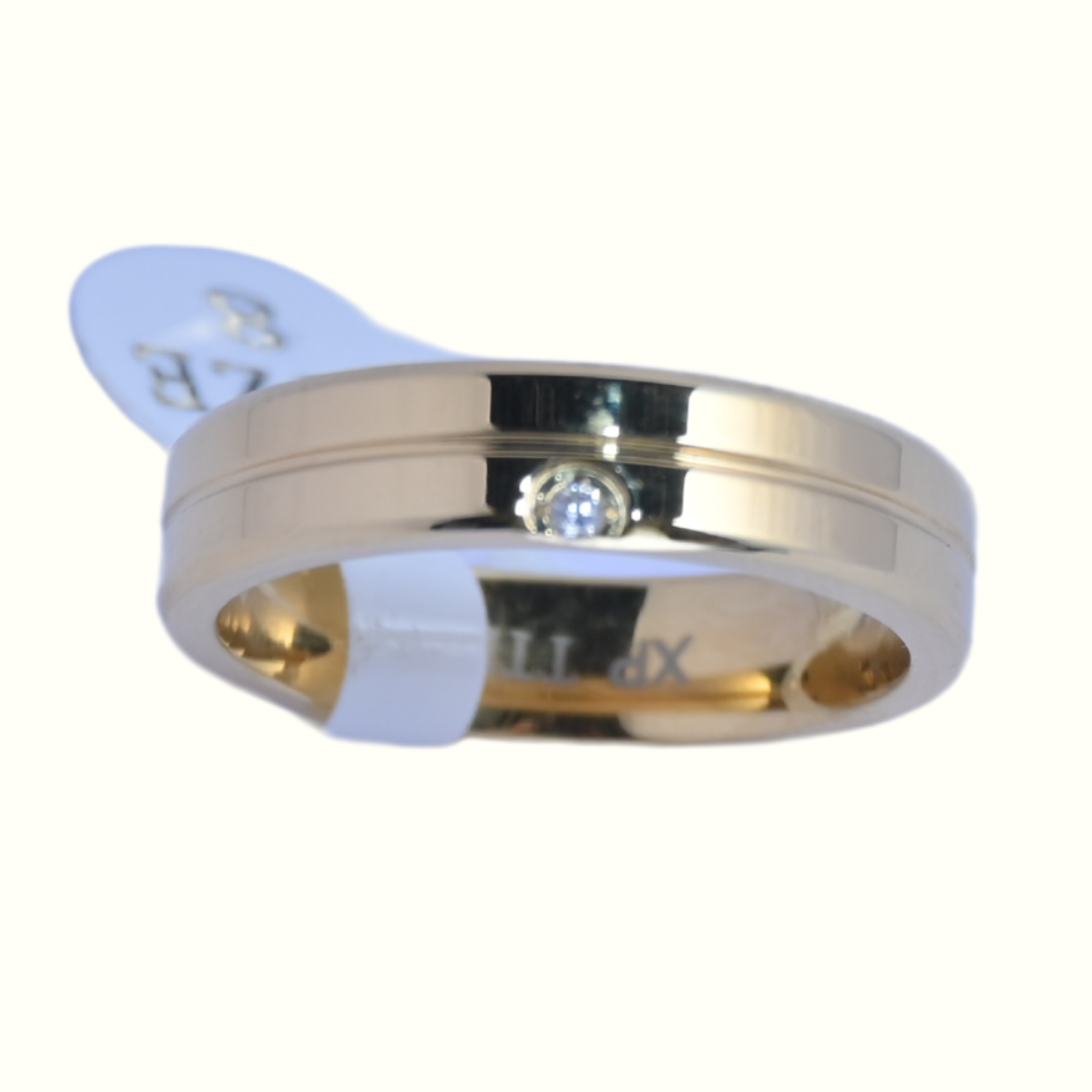 Timeless Glow Solitaire Ring