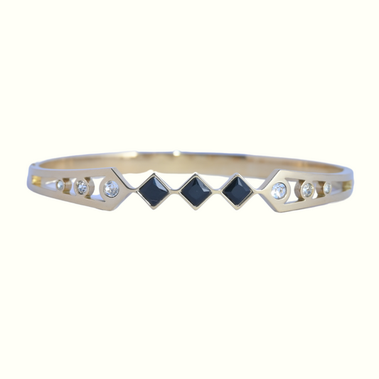 Regal Noir Geometric Bracelet (3)