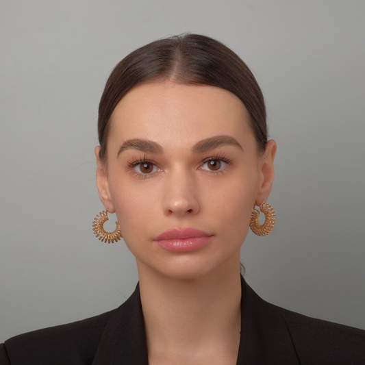 Spiral Hoop Earrings