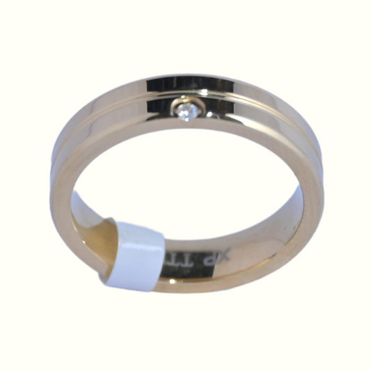 Timeless Glow Solitaire Ring