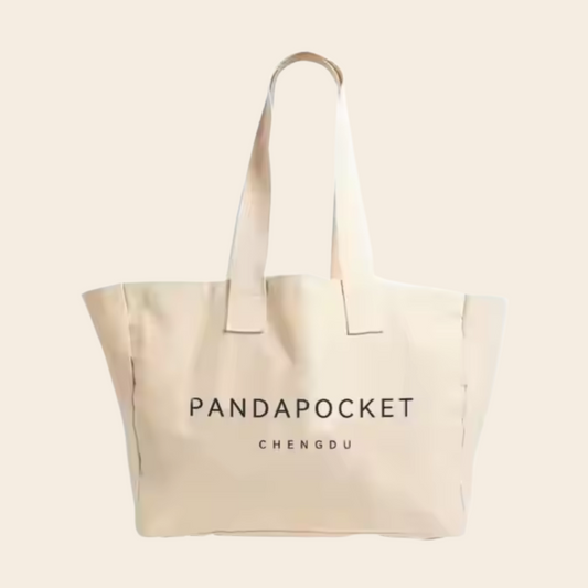 Cotton Print Shopping Messenger Crossbody Bag